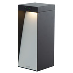 Milio Full Solar Bollard Light - Anthracite