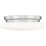 Soleil Color-Select Ceiling Light - Brushed Nickel / Matte Opal