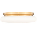 Soleil Color-Select Ceiling Light - Modern Gold / Matte Opal