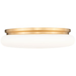 Soleil Color-Select Ceiling Light - Modern Gold / Matte Opal