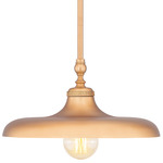 Camden Pendant - Rubbed Brass / Rubbed Brass