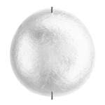 PostKrisi Wall Sconce - Overstock - Nickel / White Painted Fiberglass