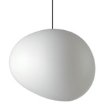 Gregg Outdoor Poly Pendant - Aluminum / White