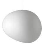 Gregg Outdoor Poly Pendant - Aluminum / White