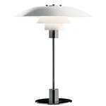 PH 4/3 Table Lamp - Chrome / White