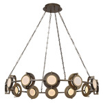 Mayfair Pendant - Aged Brass