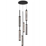 Metropole Multi-Light Pendant - Matte Black