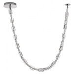 Monarch Pendant - Chrome / Clear