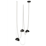 Fremont Multi-Light Bowl Pendant - Ivory / Smoke