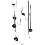 Fremont Multi-Light Bowl Pendant - Black / Smoke