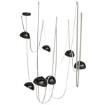 Fremont Multi-Light Bowl Pendant - Ivory / Smoke