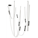 Fremont Multi-Light Bar Pendant - Ivory / Clear