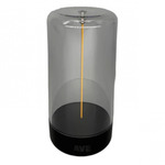 Monaco Table Lamp - Black / Smoke