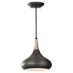 Belle 10 inch Pendant - Dark Bronze