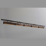 Colt Multi Linear Pendant - Dark Bronze / Textured Black