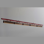 Colt Multi Linear Pendant - Dark Bronze / Textured Oxblood