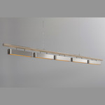 Colt Multi Linear Pendant - Satin Nickel / Satin Dove