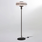 Masina Floor Lamp - Dark Bronze / Textured Black