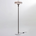 Masina Floor Lamp - Dark Bronze / Satin White