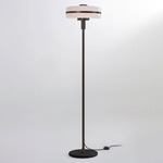 Masina Floor Lamp - Dark Bronze / Textured Black