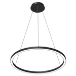 Compass Pendant - Black / White