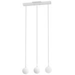 LWA Linear Multi Light Pendant - White / White