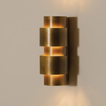 Ring Wall Sconce - Weathered Brass