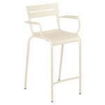 Luxembourg Counter Armchair Set of 2 - Latte Beige