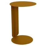 Bebop Offset Side Table - Gingerbread