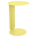Bebop Offset Side Table - Frosted Lemon