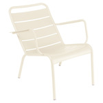 Luxembourg Steel Low Armchair Set of 2 - Latte Beige