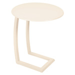 Alize Offset Side Table - Latte Beige