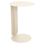 Bebop Offset Side Table - Latte Beige