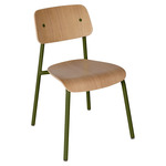Studie Side Chair Set of 2 - Pesto / Oak