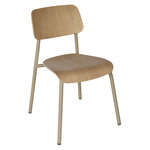 Studie Side Chair Set of 2 - Nutmeg / Oak