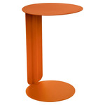Bebop Offset Side Table - Candied Orange