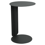 Bebop Offset Side Table - Anthracite