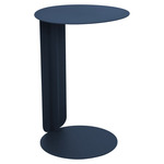 Bebop Offset Side Table - Deep Blue