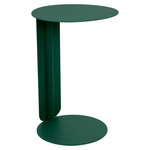 Bebop Offset Side Table - Cedar Green