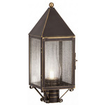 Ashford Outdoor Post Light - Bronze / Seedy
