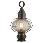 Ellington Outdoor Post Light - Bronze / Optic