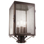 Westbrook Outdoor Post Light - Bronze / Seedy