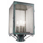 Westbrook Outdoor Post Light - Verde Green / Seedy