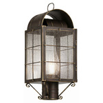 Durham Outdoor Post Light - Bronze / Seedy
