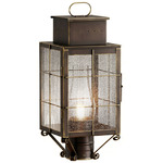 Norfield Outdoor Post Light - Bronze / Seedy