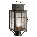 Norfield Outdoor Post Light - Gunmetal / Seedy