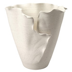 Flounce Vase - White