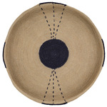 Sundial Wall Art - Navy Blue / Natural
