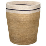 Cape Seagrass Basket - Natural / White