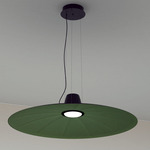 Lent Pendant - Black / Green